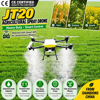 Drone agricole de précision pour la cartographie des exploitations, UAV avancé pour l'entretien des cultures, équipement de pulvérisation pour la lutte antiparasitaire des vergers et des grandes surfaces agricoles
