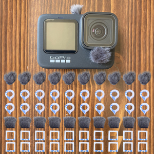 Caméra Mic Pop Filtre Pare-Brise Muff pour <span class=keywords><strong>Go</strong></span> <span class=keywords><strong>Pro</strong></span> Hero <span class=keywords><strong>9</strong></span> 10 Dead Cat Pare-Brise Microphone Sleeve Cover pour la Série de <span class=keywords><strong>Go</strong></span> <span class=keywords><strong>Pro</strong></span> Hero - Product Image 5