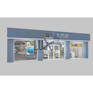 Exhibidor Comercial Seccional Personalizado LUX con Materiales de Metal/Madera/Vidrio/Acrílico/Piedra para Interiores de Tiendas Minoristas - Product Image 4