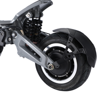 6000w 110kmh double moteur 60V 32ah vsett 11x avec pneus tout-terrain scooters électriques moteur de moyeu