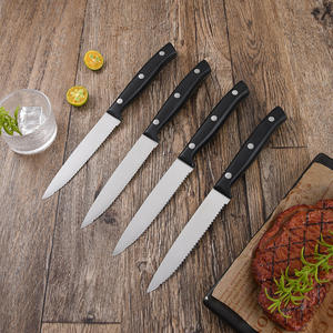 Yangjiang Directly Western Tablewate 6 PCS Juego de cuchillos para carne con hoja de borde dentado para restaurante Steakhouse - Product Image 3