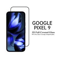 Protector de Pantalla de Privacidad Antiespía 2.5D para Google Pixel 10 Pro XL, Pixel 9 Pro XL, Pixel 8, 7, 6, Película de Vidrio Templado de Aluminio de Alta Calidad