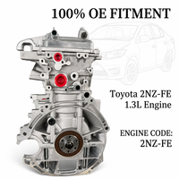 GOLDMAX Neuf Moteur Complet Toyota 2NZ 2NZ-FE 1.3L Bloc Long 1299cc 4 Cylindres DOHC 16V pour Vios Yaris Belta Ist OEM ODM