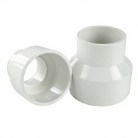 Raccords de tuyauterie en PVC UPVC ASTM SCH40, raccord réducteur, 1/2 3/4, traitement de surface lisse
