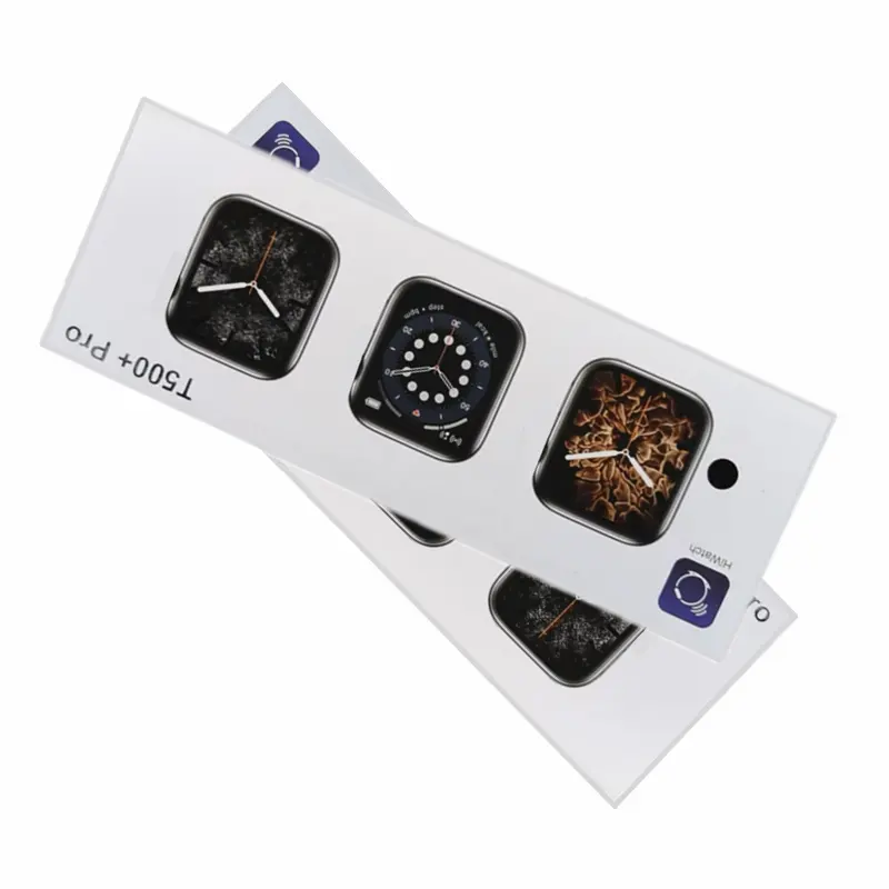 Reloj Inteligente T500 + PRO, dispositivo con control del ritmo cardíaco, menú multifunción, para Ios y Android, 2022