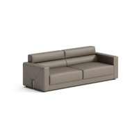 Canapé de bureau - Ensemble modulaire carré en cuir nano moderne de haute qualité avec éponge à haute résilience pour bureau à domicile et salon