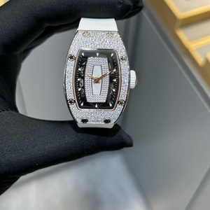 Reloj Mecánico de Lujo para Hombre RM, Diseño Deportivo Cuadrado con Monedas, Incrustaciones de Moissanita Hechas a Mano, Cristal de Zafiro, Espejo Antideslumbrante, Acero Inoxidable - Product Image 1