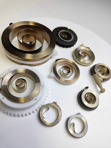 Caiyin Brand Stainless Steel Flat Coil Spiral Power <strong>Spring</strong> Retractable Fire Damper Safety Block Rewind <strong>Spring</strong> Automotive Use OEM - Product Image 3