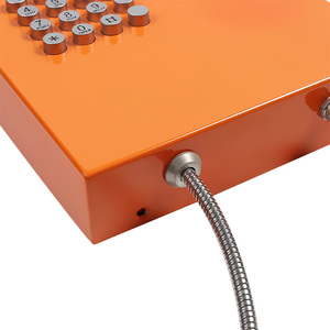 Téléphone d'urgence aéroportuaire mural avec clavier pour hôtel et communication publique - Product Image 5