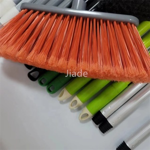 Venta al por mayor Fbrica China Limpiador de suelo Cepillo de plástico Barrido Limpieza Boomstick palos de escoba <span class=keywords><strong>Magica</strong></span> PP Escoba - Product Image 3