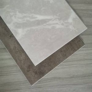 Suelo SPC de núcleo rígido, compuesto de piedra y plástico, resistente al agua, diseño moderno y liso, resistente al desgaste, con diseño gráfico. - Product Image 4