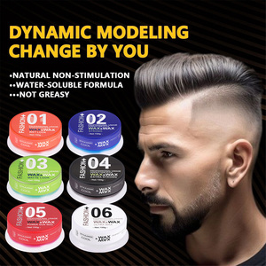 <span class=keywords><strong>Cire</strong></span> coiffante naturelle <span class=keywords><strong>effet</strong></span> mat pour cheveux courts et bouclés – OEM/ODM disponible - Product Image 3