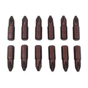 لقم صافية للرياح, لقم صافية برونز 1/4 بمقبض سداسي ، بطول 25 مللي متر ، لُقَم فيليبس ، لقم كهربائية قصيرة للرياح PH0 PH1 PH2 PH3 - Product Image 6