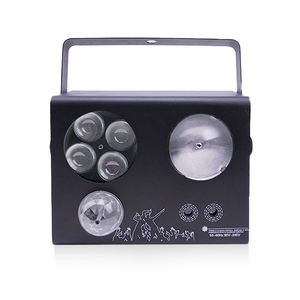 Proyector de haz de control de sonido LED RGBW, láser KTV interior cuatro en uno para bodas y banquetes, luz de escenario de burbujas, pequeña sacudida - Product Image 5