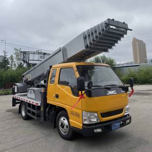 JMC <span class=keywords><strong>Diesel</strong></span> <span class=keywords><strong>Aerial</strong></span> Ladder <span class=keywords><strong>Lift</strong></span> Fahrzeug 32m 36m 40m Teleskop ausleger Plattform LKW für Wartungs-und Umzugs arbeiten - Product Image 4