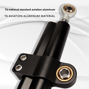 Motorcycle Domestic <strong>OHLINS</strong> Titanium Ruler Steering <strong>Damper</strong> Modified Stable Handlebar Anti-Shake Head Balance Bar Universal - Product Image 4