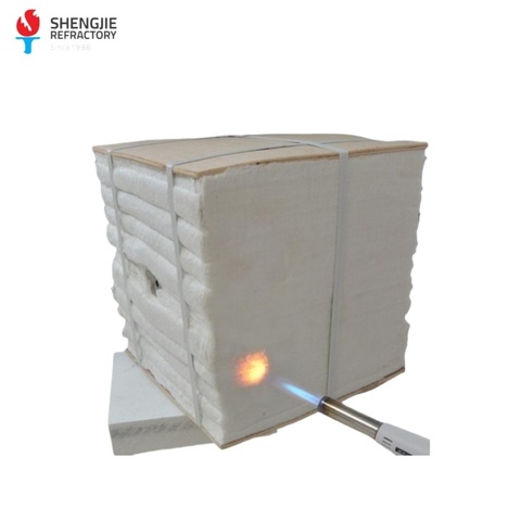 High Temperature 1260℃ Ceramic Fiber Module Aluminum Silicate Insulation Blanket Material