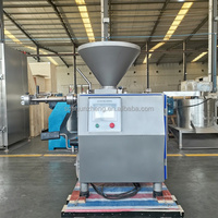Machine de remplissage automatique pneumatique/hydraulique pour saucisses Hot Dog Twister avec lavement quantitatif pour un processus de viande efficace