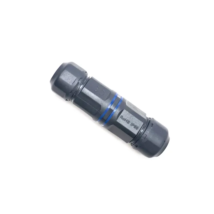Hot Sale Ip68 Underground Led Wire Connector M16 Quick Connect Terminal Block Waterproof Electric Cable M16 waterproof connector