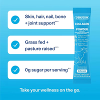 Packs de voyage blanchissants pour la peau du fournisseur : Collagène hydrolysé pour la peau, les cheveux, les ongles et les articulations – Complément en poudre de collagène