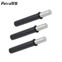 Amortisseur Hydraulique Robuste Galvanisé pour Meubles - Charnière à Fermeture Douce pour Tiroirs et Portes