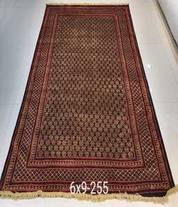 Alfombra de Lana Hecha a Mano con Nudos, Antideslizante, para Sala de Estar, Dormitorio, Hotel, Alfombra Decorativa - Product Image 1
