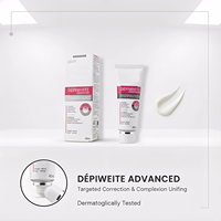 Crème éclaircissante et blanchissante pour le visage, vitamine B5, acide kojique, pour la correction des taches brunes, utilisation en soirée, tous types de peau, qualité professionnelle