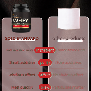 Suministro Exclusivo del Canal, Proteína de Suero Pura Estándar Oro 5lb en Polvo, Suplementos de Nutrición Deportiva <span class=keywords><strong>y</strong></span> Fitness - Product Image 3
