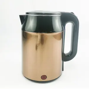 Lianjiang wholesale Kettles China Kettle Supplier 2.3L Stainless Steel Mixed Plastic Electric Water Kettle