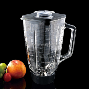 Juego de 5 Vasos Cuadrados de Vidrio para <span class=keywords><strong>Licuadora</strong></span>, Repuestos para <span class=keywords><strong>Licuadora</strong></span> Oste 2025: <span class=keywords><strong>Vaso</strong></span> de Vidrio de 1.25L + Tapa + <span class=keywords><strong>Base</strong></span> de Cuchillas 2026 - Product Image 1