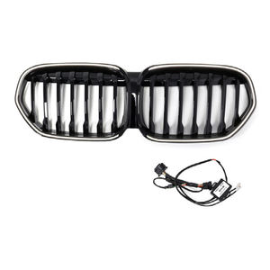 <span class=keywords><strong>Calandre</strong></span> de pare-chocs avant noire brillante avec remplacement de l'éclairage pour <span class=keywords><strong>BMW</strong></span> <span class=keywords><strong>X1</strong></span> F49 <span class=keywords><strong>Calandre</strong></span> avant à ligne unique avec LED 2020-2022 - Product Image 1