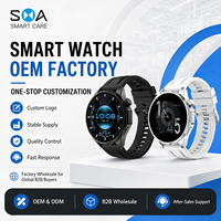 Reloj Inteligente Deportivo Redondo Personalizado al por Mayor de Fábrica con Llamadas Bluetooth, Resistencia al Agua IP67 para Uso Diario y Seguimiento de Salud para Venta Minorista