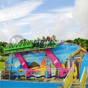 Jeu de carnaval d'usine Mobile Big Miami Rides Amusement Park Rides Crazy Wave Amusement Ride à vendre - Product Image 3