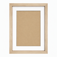 Cadre photo en bois élégant personnalisé pour champagne, cadre photo flottant classique pour affichage mural et décoration intérieure