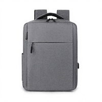 Mochila Oxford Unisex Resistente para Negocios, Bolsa para Computadora con USB Multifuncional de 20-35L, Bolsa de Viaje con Forro de Poliéster Grueso