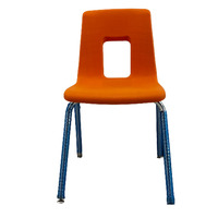 Mobilier scolaire solide Chaise à trous carrés en plastique Chaises d'université