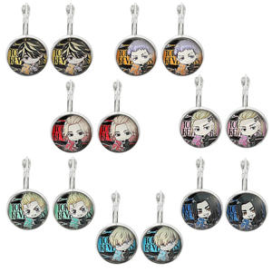 Nuevo estilo, accesorios de diseño de Anime, <span class=keywords><strong>Tokyo</strong></span> <span class=keywords><strong>Revengers</strong></span>, dibujos animados, Cosplay, los mismos <span class=keywords><strong>pendientes</strong></span> - Product Image 1