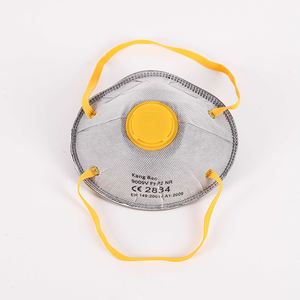 10 buah kotak masker wajah setengah tahan debu perlindungan <span class=keywords><strong>meltblown</strong></span> OEM ODM FFP2 Cup masker hidung untuk konstruksi dan debu industri PM2.5 - Product Image 3