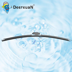 ใบปัดน้ำฝนแบบแบน S169 สำหรับรถยนต์ ใบปัดน้ำฝนกระจกหน้ารถ แบบอเนกประสงค์ ซิลิโคนสีดำ - Product Image 6