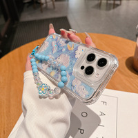 Cubierta completa 360 forro a prueba de golpes funda protectora de teléfono para IPhone 16 Pro Max 15 14 16E pintura al óleo mariposa cubierta móvil