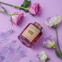 Diffuseur à roseaux personnalisé de luxe 120 ml – Coffret cadeau d'aromathérapie aux huiles essentielles – Désodorisant d'ambiance haut de gamme parfumé pour la maison et la pièce, idéal pour la décoration