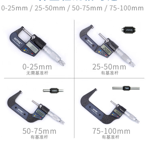 नए उत्पाद 0.001 मिमी डिजिटल के बाहर माइक्रोमीटर कैलिपर गेज मीटर कार्बाइड टिप माप उपकरण 0-25 मिमी सर्पिल माइक्रोमीटर - Product Image 5