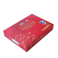 Custom Product Small Card Paper Boxes Plain White Cardboard Paper Box for Medicine Supplement Bottle Packaging