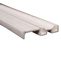 Rouleau PVC des fabricants pour couverture de fenêtres Profilés en plastique UPVC pour plafond tendu en aluminium à DEL