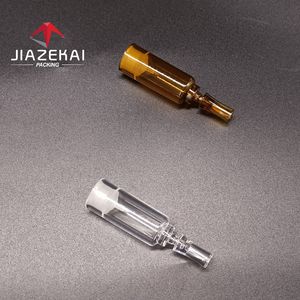 Botellas de vidrio de jeringa <span class=keywords><strong>desechables</strong></span> OEM, vacías transparentes de <span class=keywords><strong>3</strong></span> <span class=keywords><strong>ml</strong></span> para contenedores de suero, tapón de goma, cilindro de plástico - Product Image 2