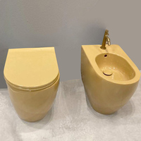 WC suspendu Terra Bowl, toilettes suspendues, produits de salle de bain CE ISO, articles sanitaires en céramique pour la décoration d'hôtels et de maisons