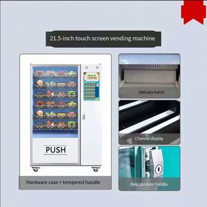 Máquina expendedora de gran capacidad para ensacar hielo, de madera, en inglés, para puestos de pesca, gasolineras, supermercados y negocios al aire libre. - Product Image 5