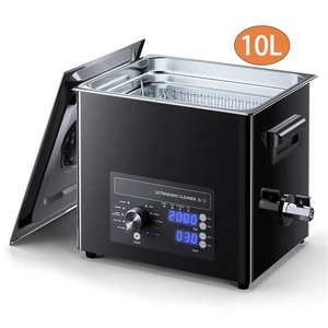 Machine de nettoyage à ultrasons numérique 3l 6l 10l 30l avec commande par bouton, nettoyeur à ultrasons industriel avec minuterie et chauffage - Product Image 4
