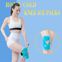 Compresse de gel chaud et froid réutilisable personnalisée avec bandes de flanelle pour soulager les gonflements des plaies, la fatigue oculaire et les maux de tête