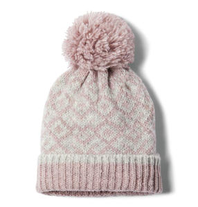 หมวกบีนนี่ถักหลากสีสำหรับผู้หญิงหมวกผ้าแจ็คการ์ดปักลาย3D เสื้อปอมปอมปอมสไตล์สตรีทแวร์ผ้าแจ็คการ์ด - Product Image 2